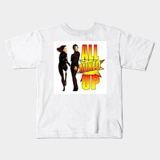 Pow Wow It's All Mixed Up Gayle & Gillian Blakeney (The Twins) Kids T-Shirt